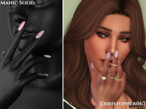 The Ultimate List Of Sims 4 Nails Cc New Fingernail Polish Cc For The