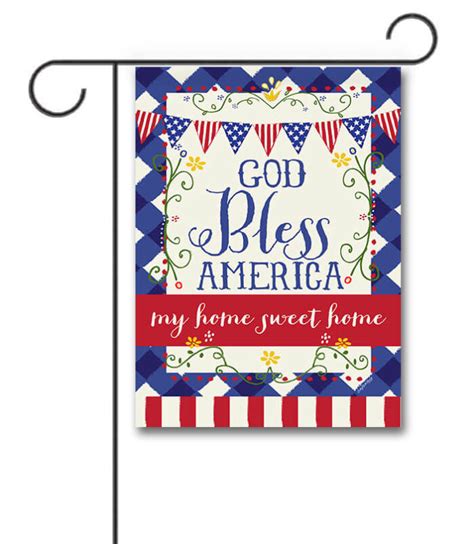 Buy God Bless America Garden Flag Memorial Day
