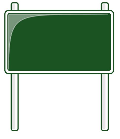 Green Road Sign Clip Art At Vector Clip Art Online Royalty