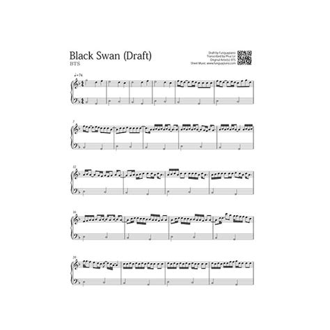 Black swan advertisement download album file: BTS 防弹少年团 - 黑天鹅 Black Swan  琴谱 / Midi / Mp3  | Funguypiano