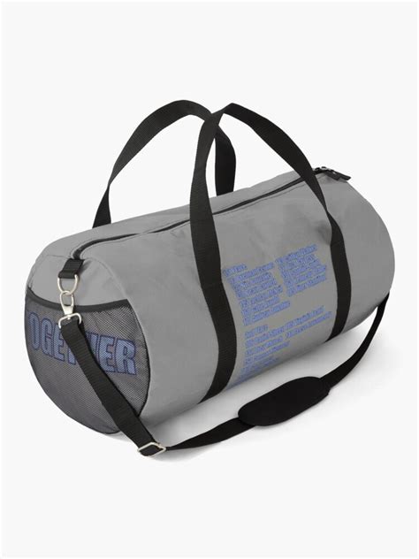 2020 Grey Duffle Duffle Bag By Rcgreen123 Redbubble