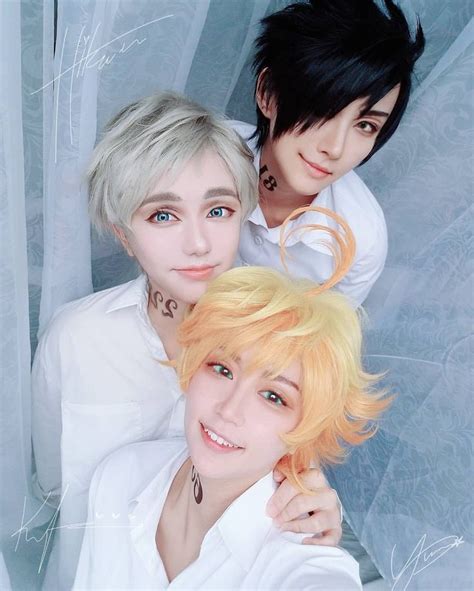 Emma Norman And Ray The Promised Neverland Cosplay Cosplay Anime Cosplay Characters