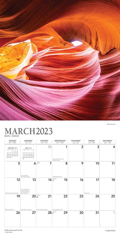 2023 Product Image Table Plato Calendars