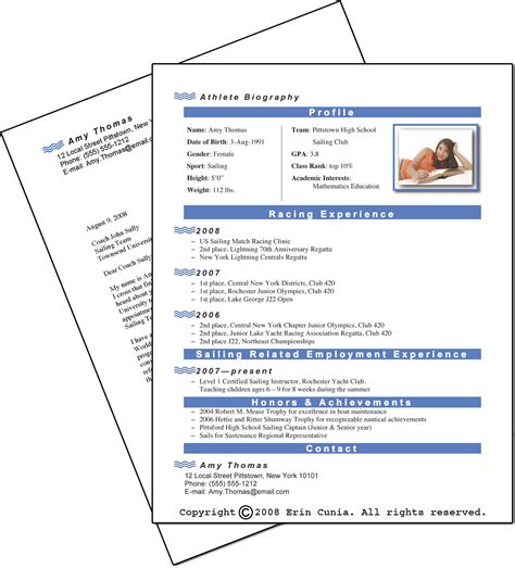 Erin Cunia, Instructional Web Designer:: Sample Résumé for a high