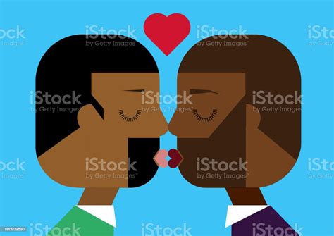 Gay Couple Stock Illustration Download Image Now African Ethnicity