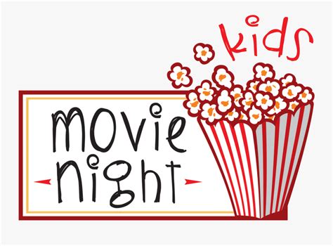 Kids Movie Night Free Transparent Clipart Clipartkey