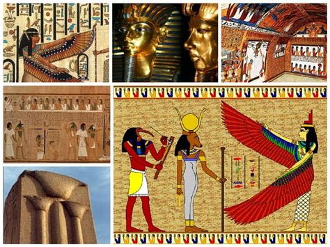 Free Download Egyptian Collage Ancient Papyrus Egypt Pyramid