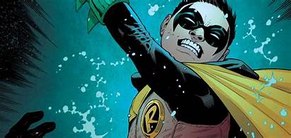 Robin Damian Wayne Batman Comic Angry Dc