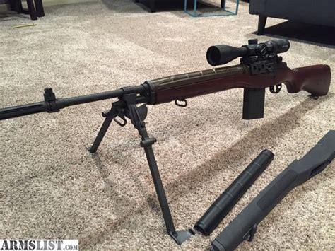 Armslist For Sale Loaded Springfield M1a With Scope Rings Mount