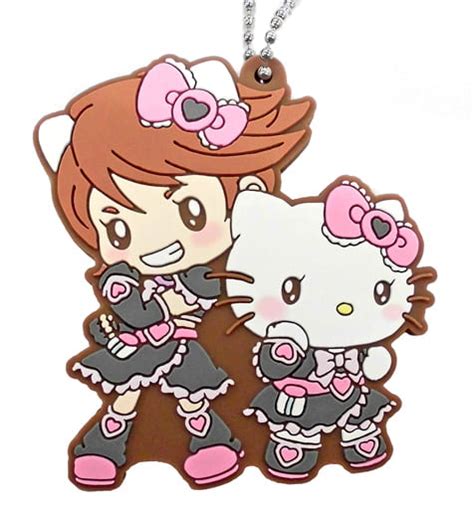 Strap Character Cutter Cure Black And Kitty 「 Pretty Cure X Hello Kitty