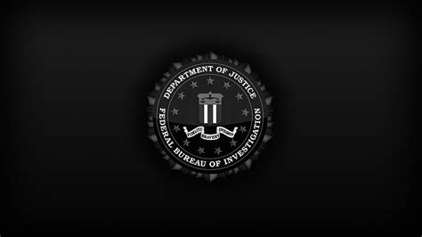 Department Of Justice Logo Black Logo The Fbi Fbi Hd Wallpaper