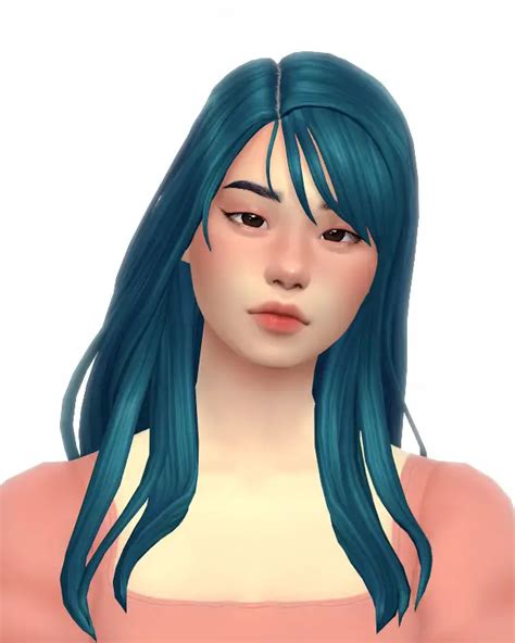 Simandy Aera Hair Sims 4 Hairs Sims 4 Sims Maxis Matc