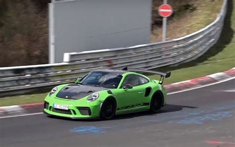 2019 Porsche 911 Gt3 Rs Chases 2019 Audi Tt Rs In Nurburgring Lap Time