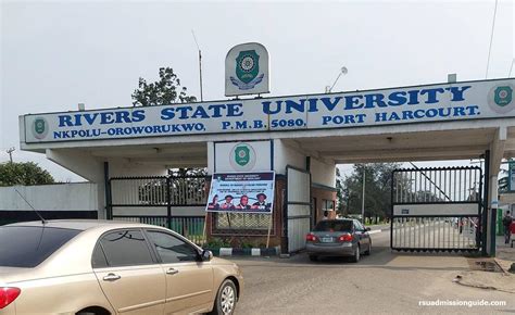 rivers state university cut off mark infolearners