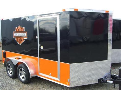 6x12 Svrm Enclosed Motorcycle Trailer With 030 Color Near Me