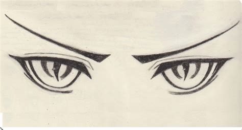 Angry Male Anime Eyes