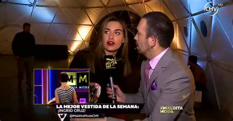 Ingrid Cruz Fue Elegida La Mejor Vestida De La Semana Chilevisión