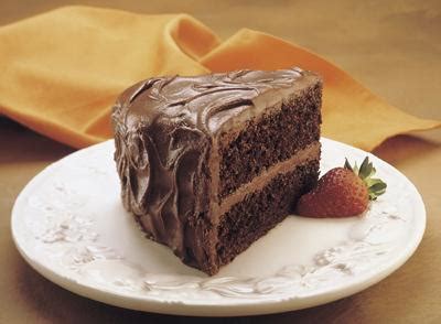 It's the perfect dinner party cake. Hershey's "perfectly chocolate" Chocolate Cake