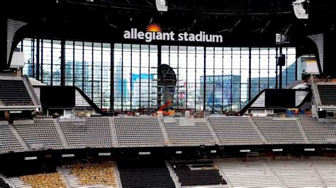 An Inside Look At Allegiant Stadiums Construction Progress