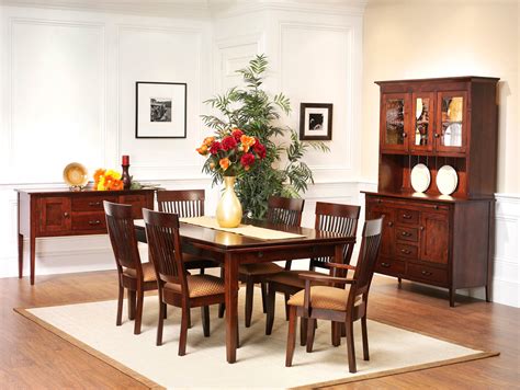 Newport Shaker Dining Room Amish Furniture Designed