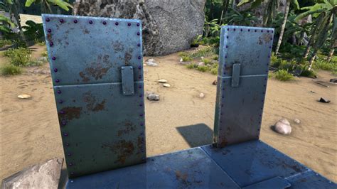 Additional stats on metal railing available. Metal Doorframe - Official ARK: Survival Evolved Wiki