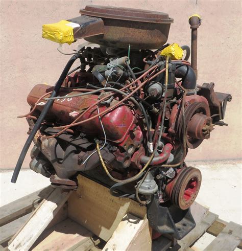 R F Engine International Ih V392 Engine Complete Good Running Serv 392