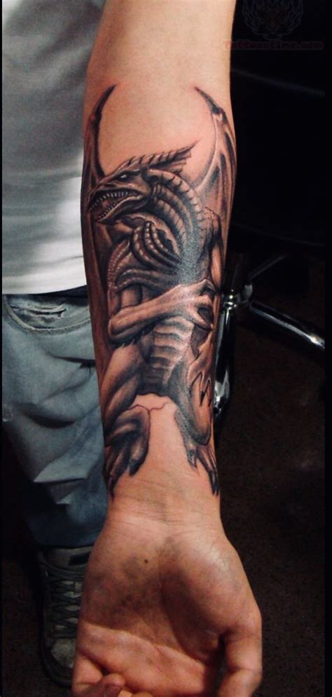 There are tons of tattoo inspirations and designs out there, but here are some of the best badass tattoos for men. Dragon Tattoo On Arm | Medieval tattoo, Dragon sleeve ...
