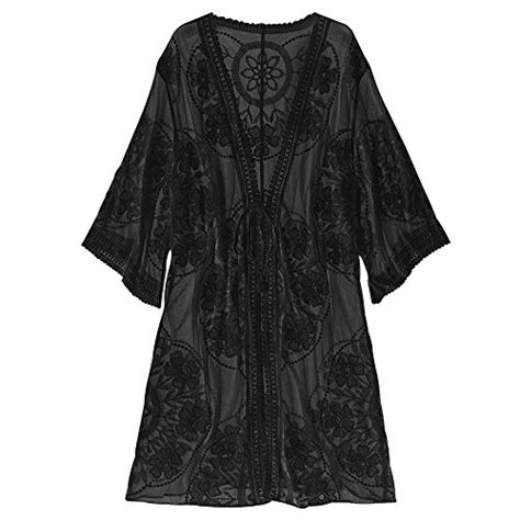Find The Best Black Long Lace Cardigan To Complete Your Look