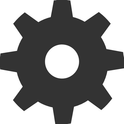 Gear Icon Vector 145605 Free Icons Library