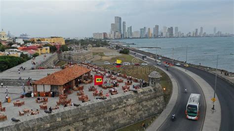 Cartagena Colombia City Walls Editorial Photo Image Of City Downtown
