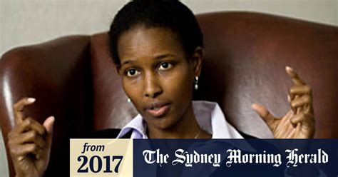 Video Ayaan Hirsi Ali Cancels Speaking Tour