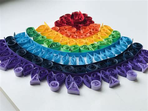Quilling Rainbow Quilling Patterns Quilling Rainbow
