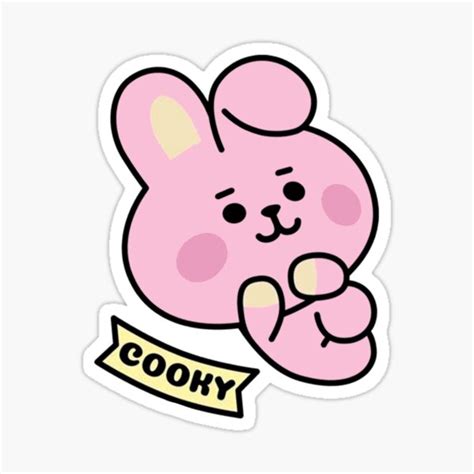 Cooky Jungkook Bts Sticker For Sale By Banbon1 Redbubble