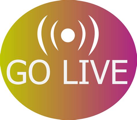 Go Live Vector Icon Free Download Svg And Png