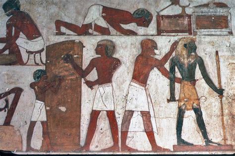Tomb Of Rekhmire Ancient Egypt Kemet Ancient Egyptian Paintings Ancient Egypt Art Ancient
