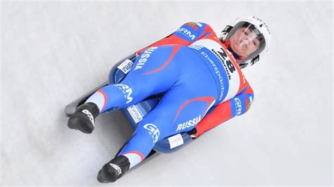 russia s tatyana ivanova rallies wins world cup luge opener cbc sports