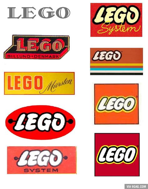 Lego Logo Evolution 9gag