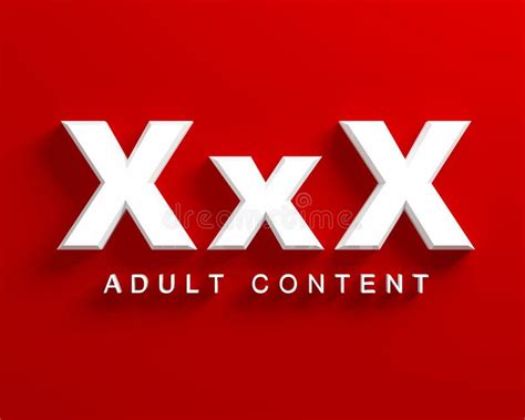 Xxx Adult Content Logo Stock Illustration Illustration Of Background