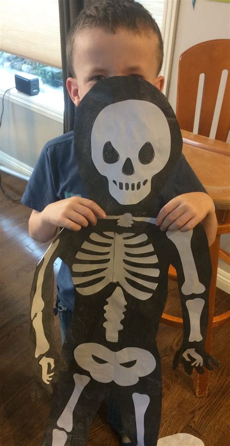Skeleton Craft For Kids