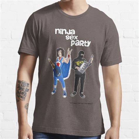 Ninja Sex Party T Shirt For Sale By Munchbot Redbubble Ninja Sex Party T Shirts Nsp T