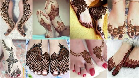 Simple And Easy Foot Mehndi Designslatest Feet Mehndi Designshenna