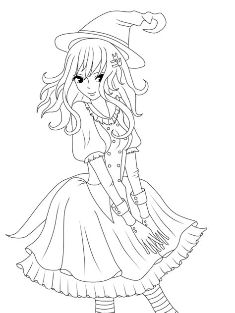 Juvia Witch Lineart By Candypiie On Deviantart