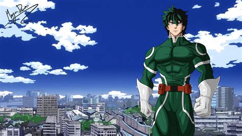 Heres Fanart I Did Of Older Izuku After Fully Trained One For All