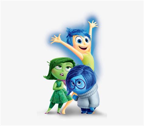 Joy Disgust And Sadness Inside Out Dvd Free Transparent Png Download