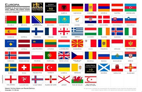 Adesivos 289 Bandeiras Países Do Mundo Kit 5 Continentes R 5490 Em
