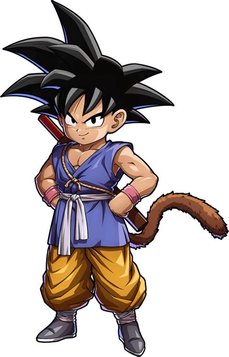 Dragon ball gt was one of my favorite anime's growing up, the story had decent writing in my opinion, the new villains including baby, super 17, and the dragon ball gt marks the introduction of a new character: Kid Goku (GT) render (HD) FighterZ by maxiuchiha22 on DeviantArt