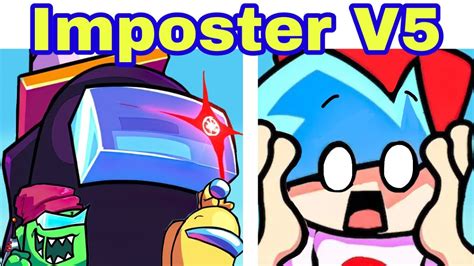 friday night funkin vs imposter v5 d lowing x imposter v5 fnf mod youtube