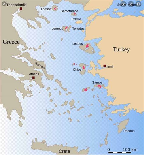 Sailing North Eastern Aegean Islands Sailing Greek Islands