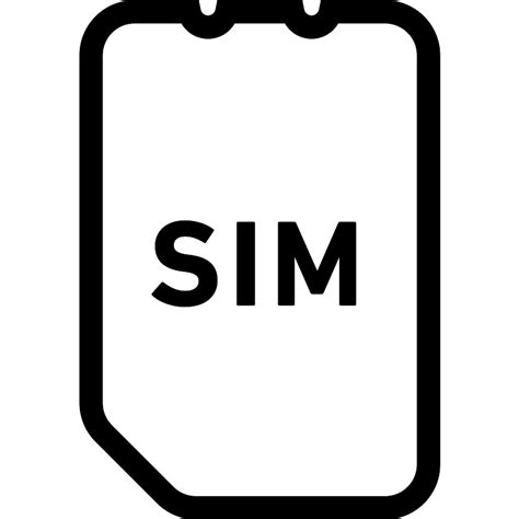 Sim Card Free 8 Vector Svg Icon Svg Repo