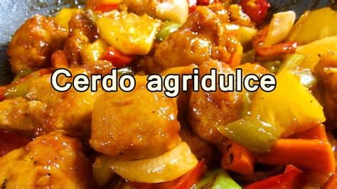 Las recetas de siempre más sabrosas que nunca. CERDO AGRIDULCE ESTILO CHINO - Recetas de Cocina faciles ...